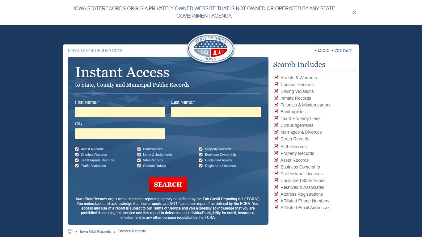 How to Find Iowa Divorce Records | StateRecords.org